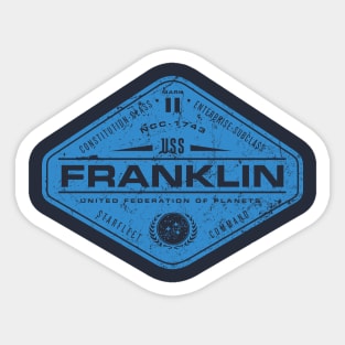 U.S.S. Franklin Sticker